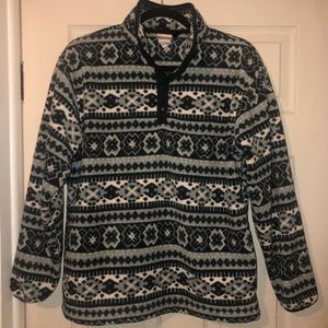 LL BEAN vintage large fleece women’s